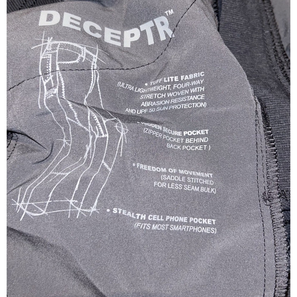 Kuhl Deceptr‎ Pants Lightweight Hiking Stretch 32x32*tag Mens Charcoal Outdoors - Picture 2 of 9